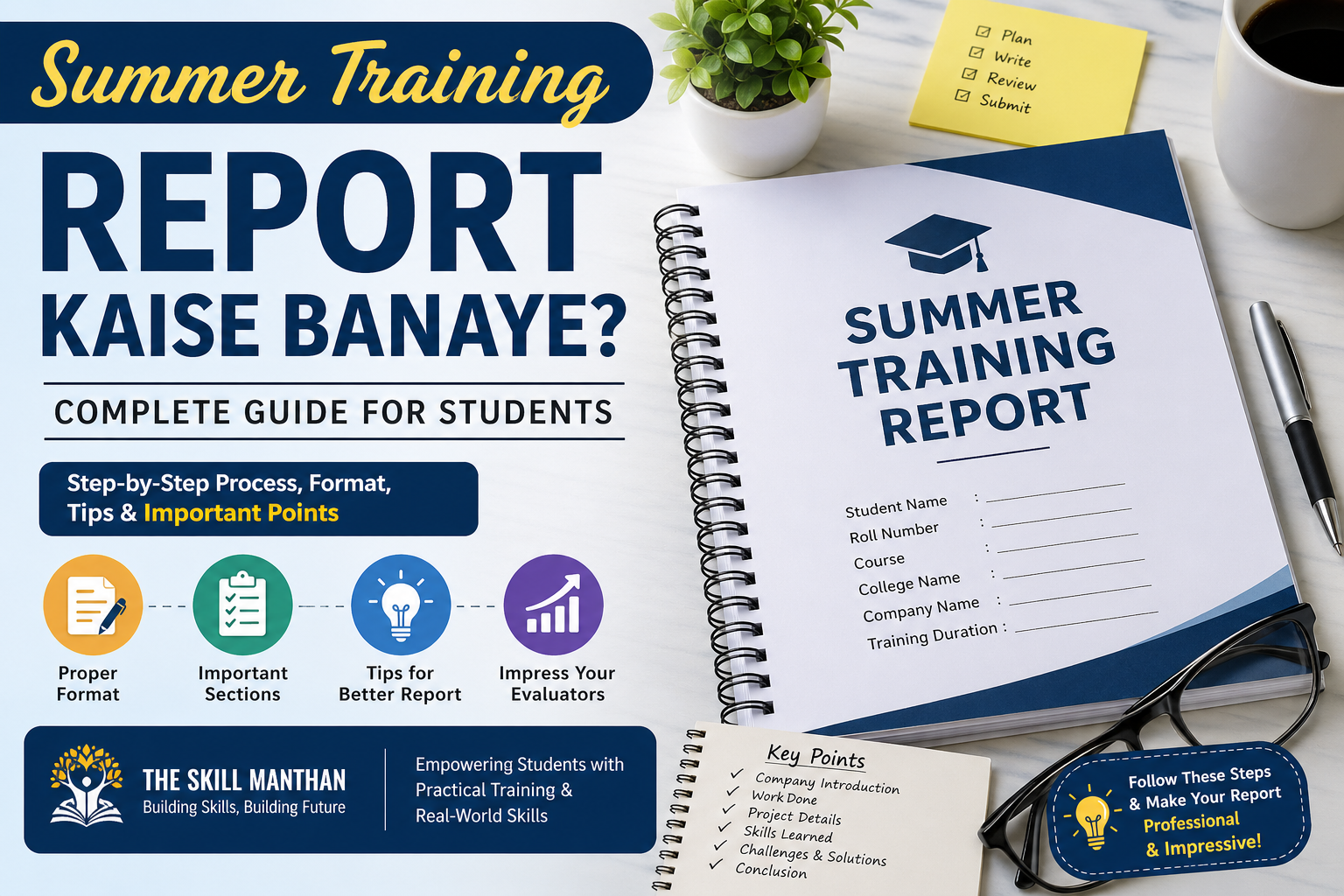 Summer Training Report Kaise Banaye? Complete Guide for Students in 2026
